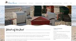 Desktop Screenshot of borkum-fewo.com